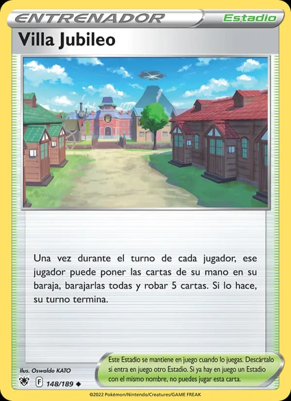 Villa Jubileo card in Spanish