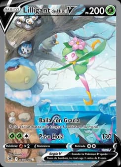 Lilligant de Hisui V card in Spanish