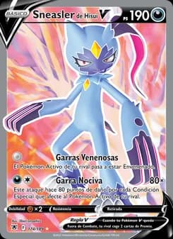 Sneasler de Hisui V card in Spanish