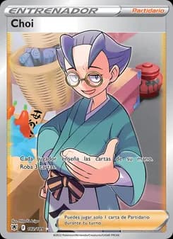 Choi card in Spanish