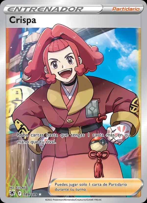 Crispa card in Spanish
