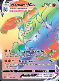 Machamp VMAX card in Spanish