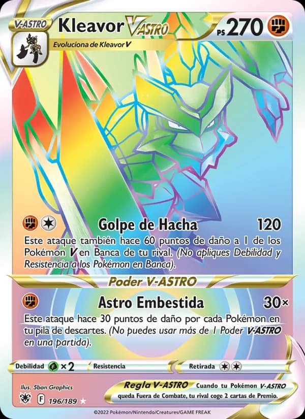 Kleavor V-ASTRO card in Spanish
