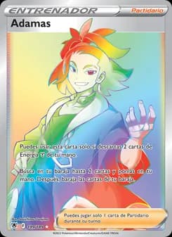 Adamas card in Spanish