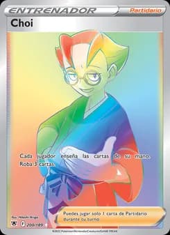 Choi card in Spanish