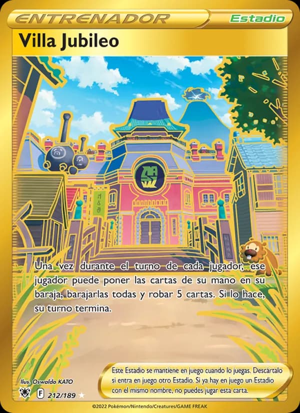 Villa Jubileo card in Spanish