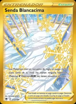 Senda Blancacima card in Spanish