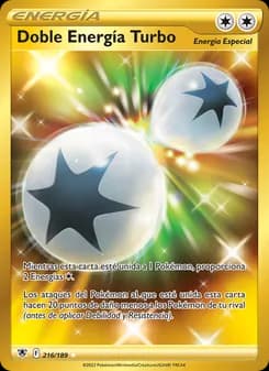 Doble Energía Turbo card in Spanish
