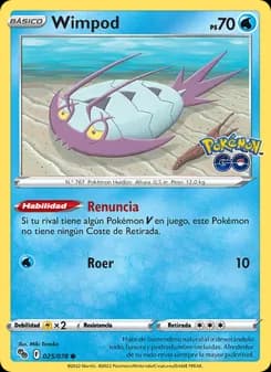 Wimpod card in Spanish
