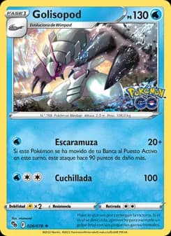 Golisopod card in Spanish