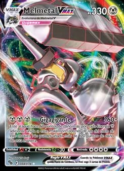Melmetal VMAX card in Spanish