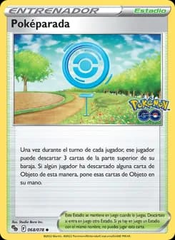 Poképarada card in Spanish