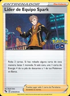 Líder de Equipo Spark card in Spanish