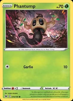 Phantump card in Spanish