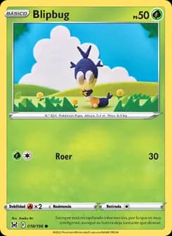 Blipbug card in Spanish