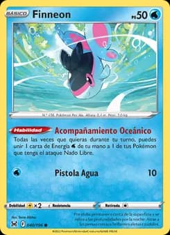 Finneon card in Spanish