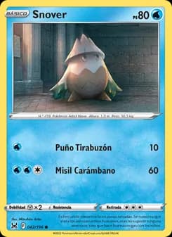 Snover card in Spanish