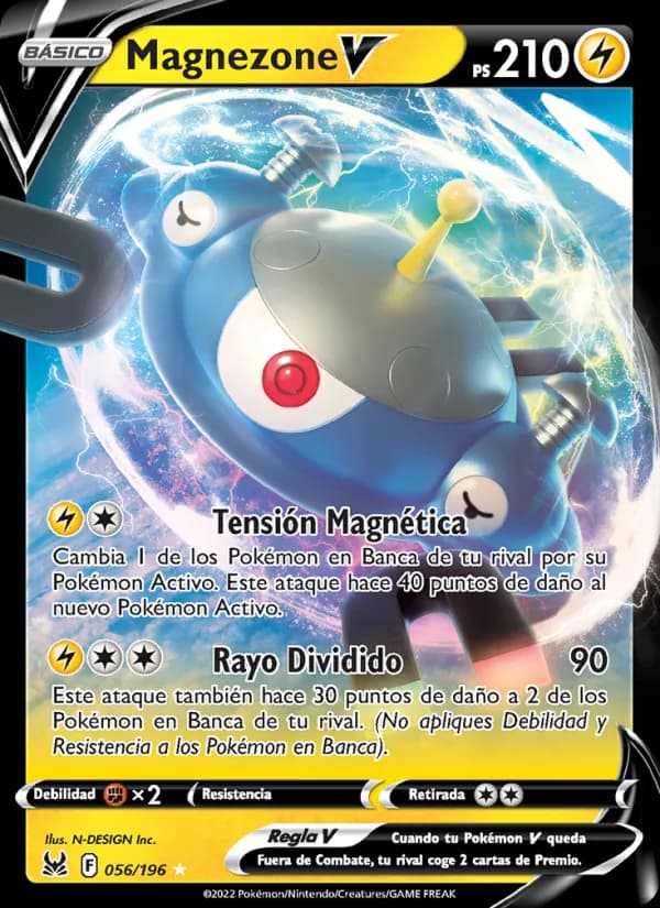 Magnezone V card in Spanish