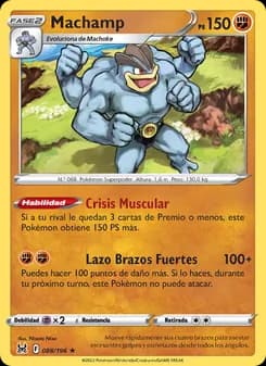 Machamp card in Spanish