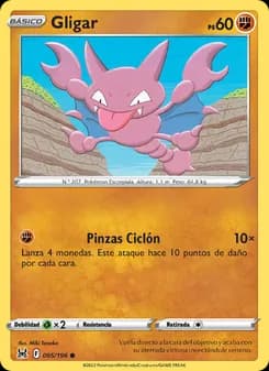 Gligar card in Spanish