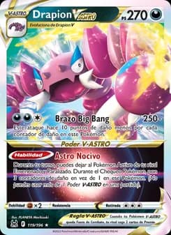 Drapion V-ASTRO card in Spanish