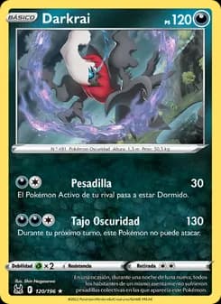 Darkrai card in Spanish