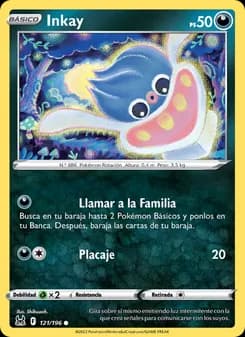 Inkay card in Spanish