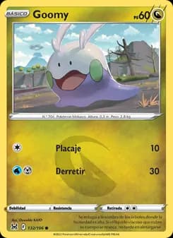 Goomy card in Spanish
