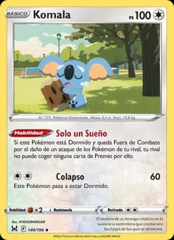 Komala card in Spanish