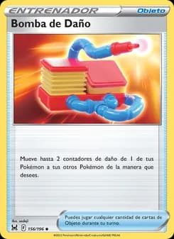 Bomba de Daño card in Spanish