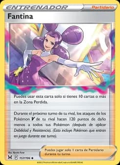 Fantina card in Spanish