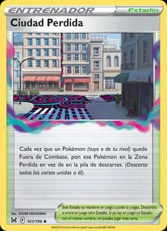 Ciudad Perdida card in Spanish