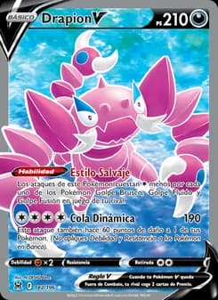 Drapion V card in Spanish