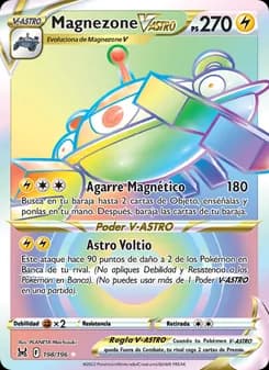 Magnezone V-ASTRO card in Spanish