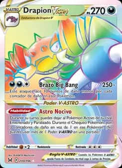 Drapion V-ASTRO card in Spanish
