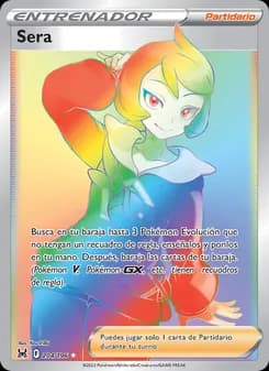 Sera card in Spanish