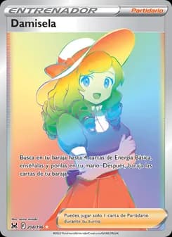 Damisela card in Spanish