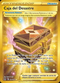 Caja del Desastre card in Spanish