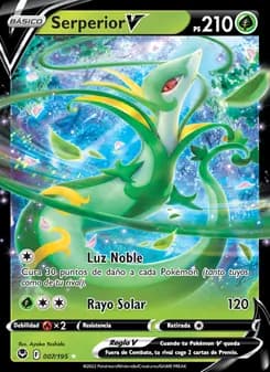 Serperior V card in Spanish