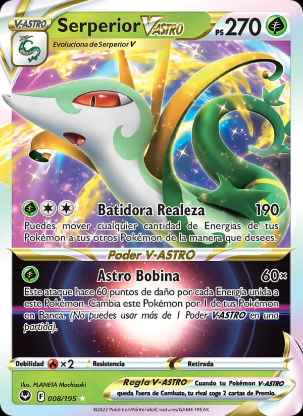 Serperior V-ASTRO card in Spanish
