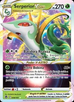 Serperior V-ASTRO card in Spanish