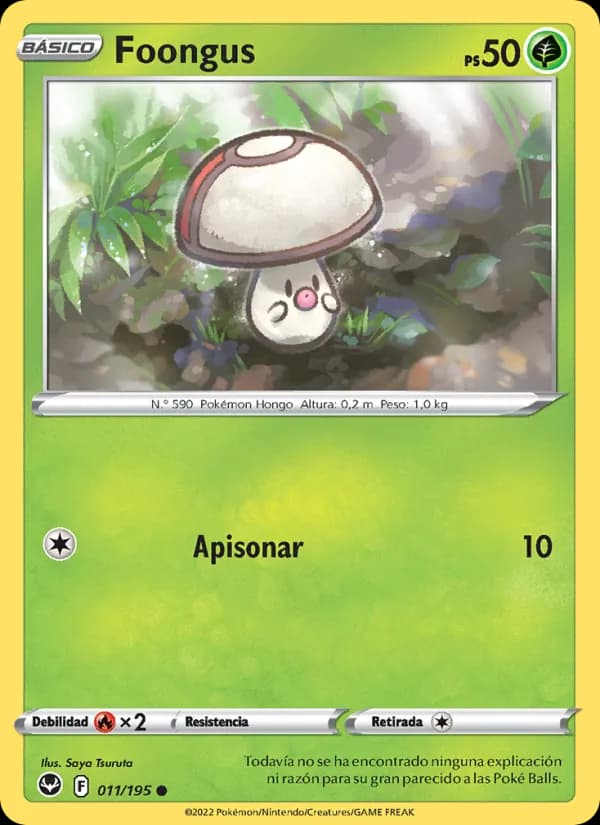 Foongus card in Spanish
