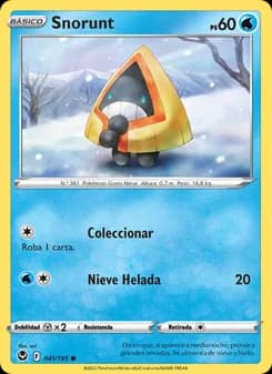 Snorunt card in Spanish