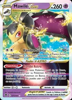 Mawile V-ASTRO card in Spanish