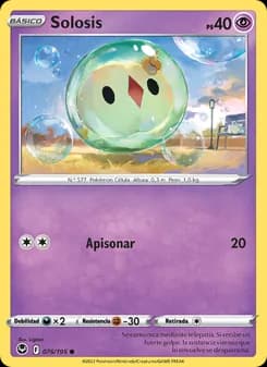 Solosis card in Spanish