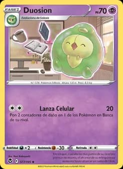 Duosion card in Spanish