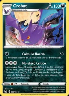 Crobat card in Spanish