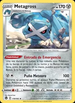 Metagross card in Spanish