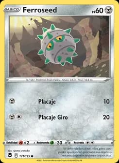 Ferroseed card in Spanish