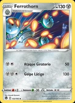 Ferrothorn card in Spanish